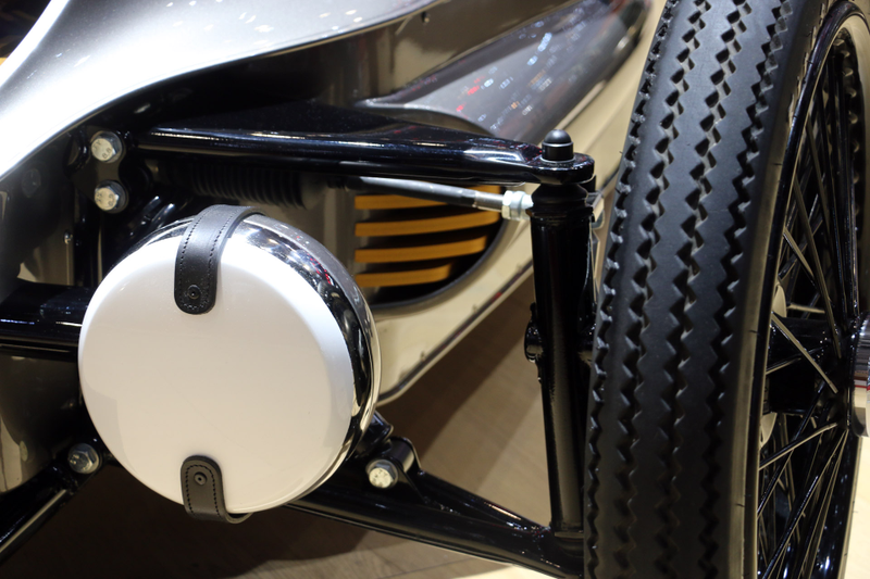 Illustration for article titled Morgan's Electric 3 Wheeler Is Full Of Surprises